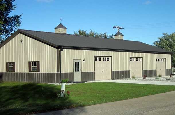 Clarkson NE, Garage, Vavrina Inc., Lester Buildings