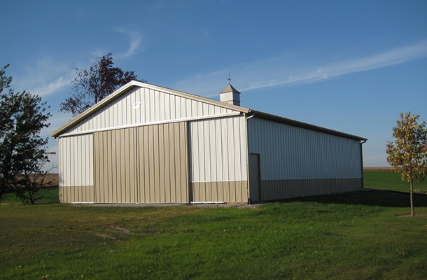 Amana IA, Garage, Eastern Iowa Building Inc., Lester Buildings