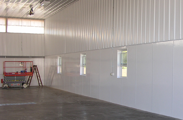 Newcomerstown, OH, Heated shop and storage, Mark Stiles Sr. Construction, LLC, Lester Buildings