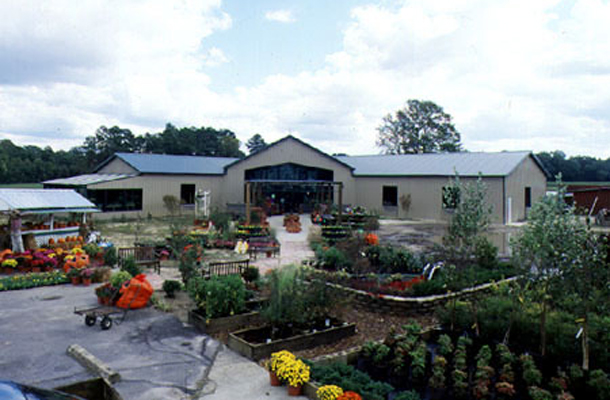 Suffolk, VA, Johnson's Garden Center, M.G. Smith Building Co Inc., Lester Buildings