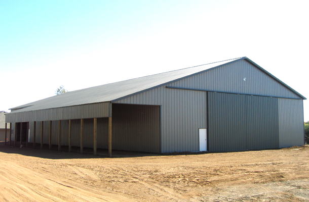 Milroy, MN, ag storage, Daryl Delzer, Lester Buildings