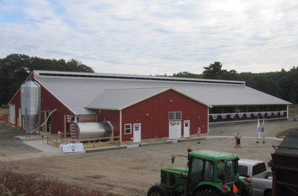 Carlisle, MA, dairy freestall, Kurtz Inc., Lester Buildings