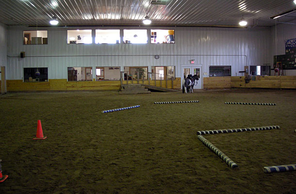 Libertyville IL, Stable and Arena, Allen Miller, Lester Buildings