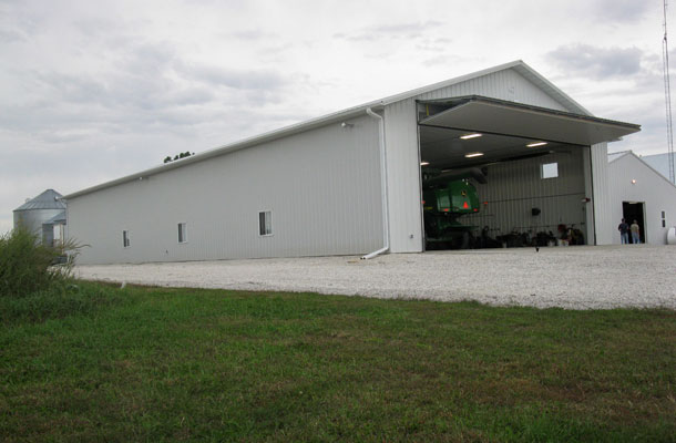 Rockwell City IA, Ag Storage and Shop, Tom Witt Contractor Inc., Lester Buildings