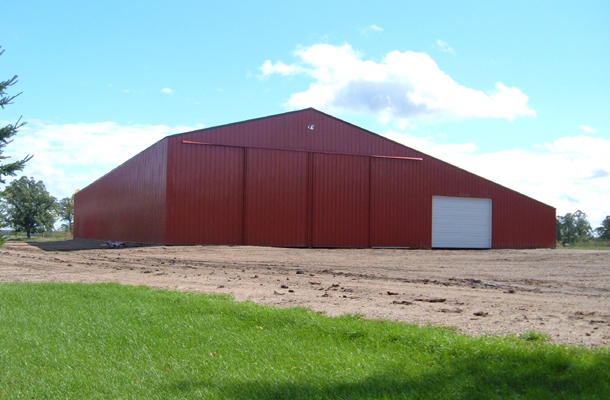 Goodridge MN, Grain and Crop Storage, Corey Larsen, Lester Buildings