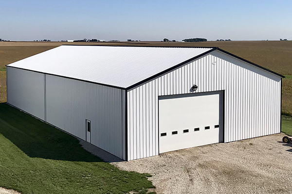 Roanoke IL, farm shop, Midwest Building Systems Inc., Lester Buildings
