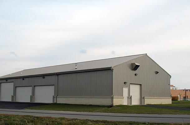 Wilmington IL, Vehicle Storage, Ivan Hovden, Lester Buildings