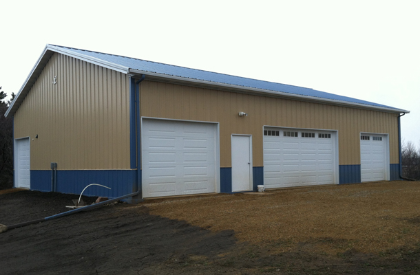 Renner, SD, Garage, Haug Steel Construction Inc., Lester Buildings
