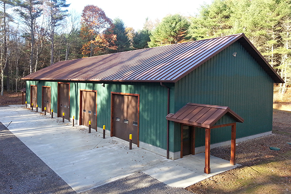Shippenville PA, Garage, Eclipse Roof System, Martin Construction, Lester Buildings