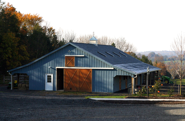 Pennsburg, PA, Horse Stable, M&S Building Systems