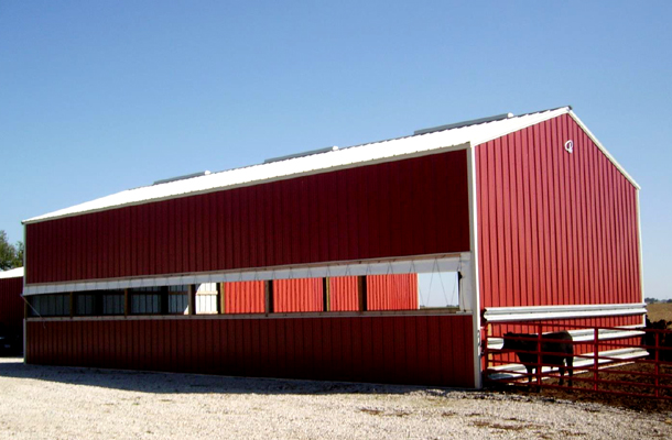 Hubbard, IA, Beef Cattle, K-Van Construction Co Inc., Lester Buildings