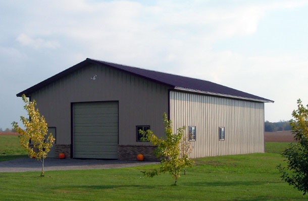 Royalton MN, Garage and Hobby Shop, Corey Larsen, Lester Buildings