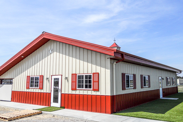 Marion KS, Animal Boarding Facility, Prairie Building Systems, Inc, Lester Buildings