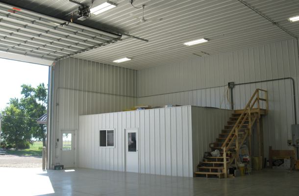 Rembrandt, IA, ag storage, Tom Witt Contractor Inc., Lester Buildings