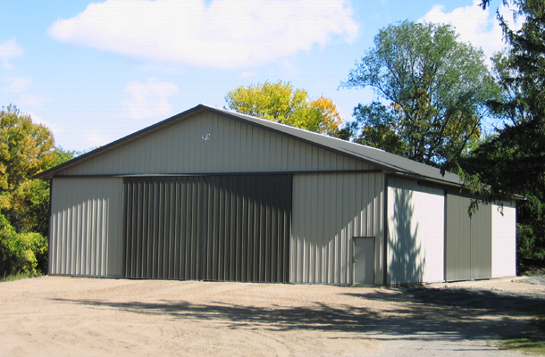 Montevideo, MN, ag storage, Daryl Delzer, Lester Buildings