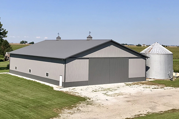 Industry IL, Ag Shop, Midwest Building Systems Inc., Lester Buildings