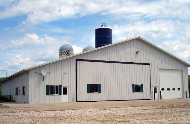 Kiron IA, Ag Storage and Shop, Tom Witt Contractor Inc., Lester Buildings
