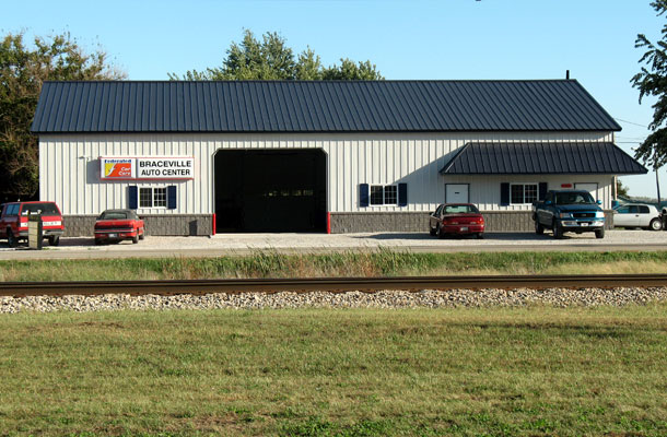 Braceville IL, Vehicle Sales and Service, Ivan Hovden, Lester Buildings