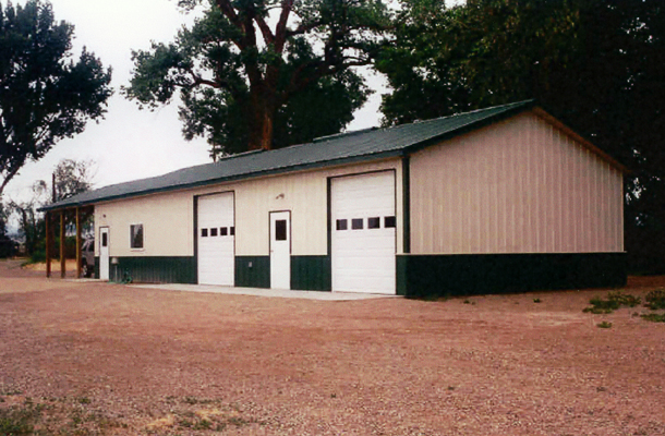 Fruita CO, Garage and Hobby Shop, Rocky Mountain Building Co., Lester Buildings