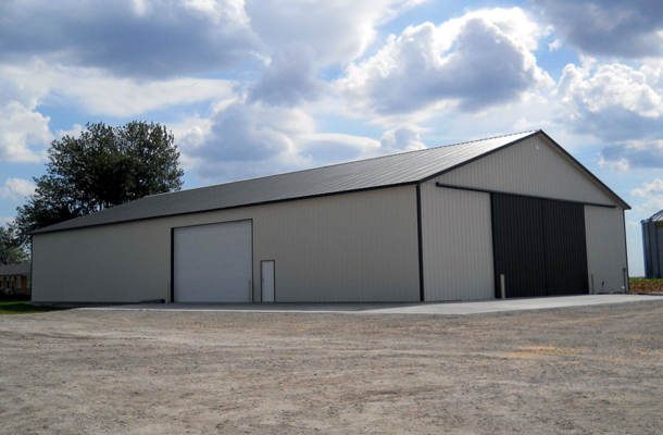 Rockport, MO, Ag shop and storage, Workman Fencing & Construction, Lester Buildings