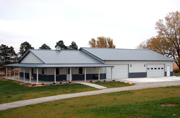 Lyons, NE, Garage, Anderson & Sons Inc., Lester Buildings