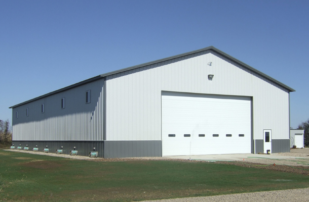 Laurel, NE, ag storage and shop, Pinkelman Sales Inc., Lester Buildings