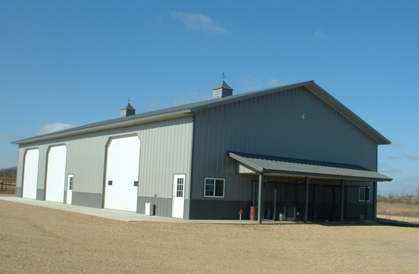 Watertown SD, Ag Storage and Shop, Rauen Steel Construction Inc., Lester Buildings