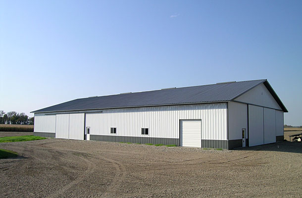 Silver Lake MN, Ag Storage, Ron Foust, Lester Buildings