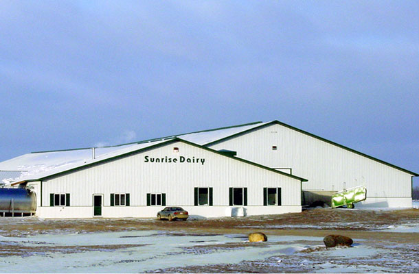Clear Lake SD, Dairy Freestall, Larson Construction, Lester Buildings