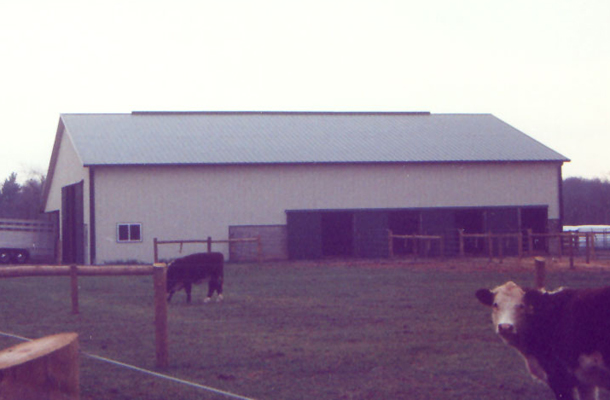 Taneytown, MD, Beef Cattle Barn, Rasche Brothers Inc., Lester Buildings