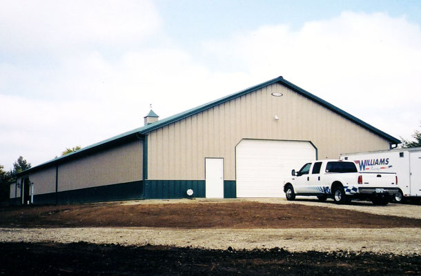 Topeka KS, Garage and Hobby Shop, K-Construction Inc., Lester Buildings