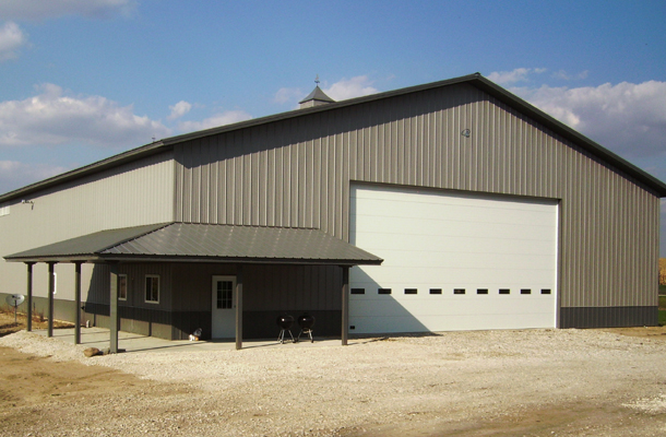 Iowa Falls, IA, Ag Shop and Storage, K-Van Construction Co Inc., Lester Buildings