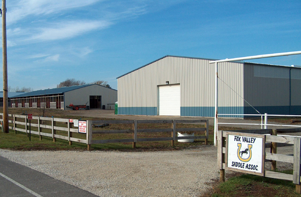 Hampshire IL, Stable and Arena, Allen Miller, Lester Buildings