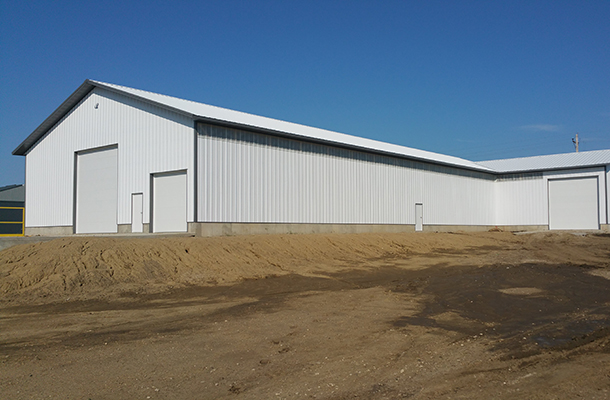 Moville IA, Seed Storage, Tom Witt Contractor Inc., Lester Buildings