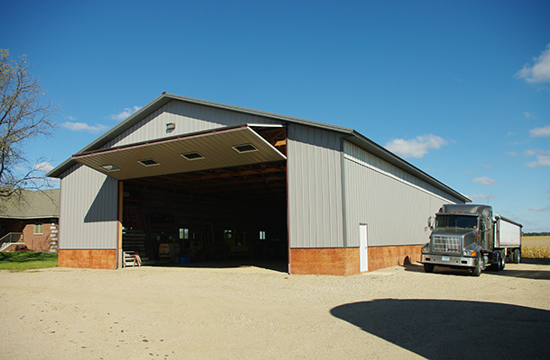 Lester Prairie MN, Ag Storage, Ron Foust, Lester Buildings
