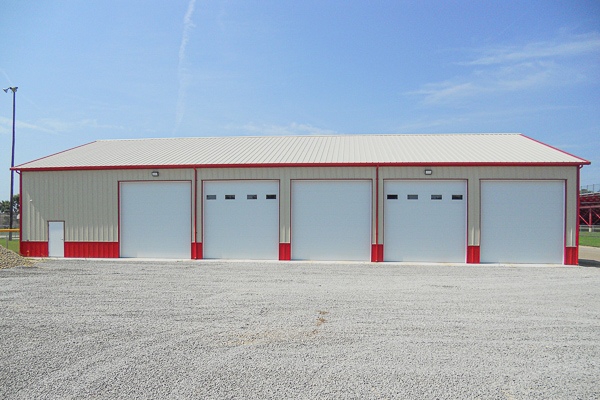 Solomon KS, Commercial Bus Garage, Prairie Building Systems, Inc., Lester Buildings