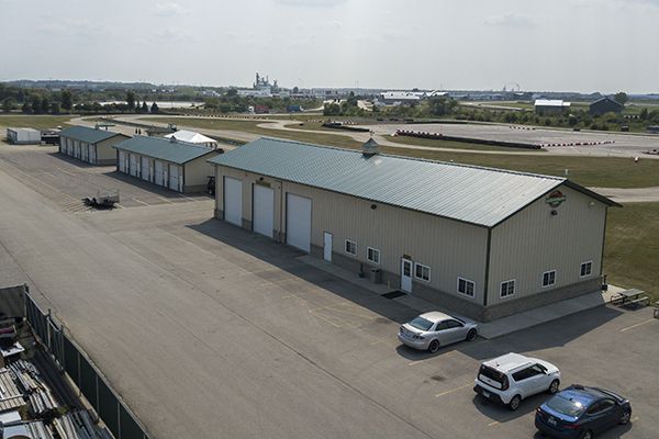 Commercial Vehicle Storage,  25' x 80' x 12', Joliet IL, Andrew Johnstone, Lester Buildings