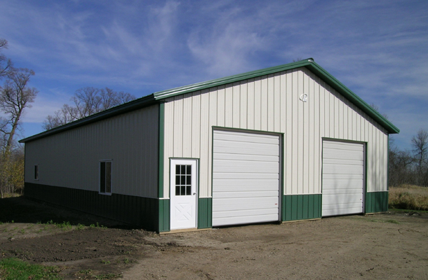 New Germany MN, Garage, Ron Foust, Lester Buildings