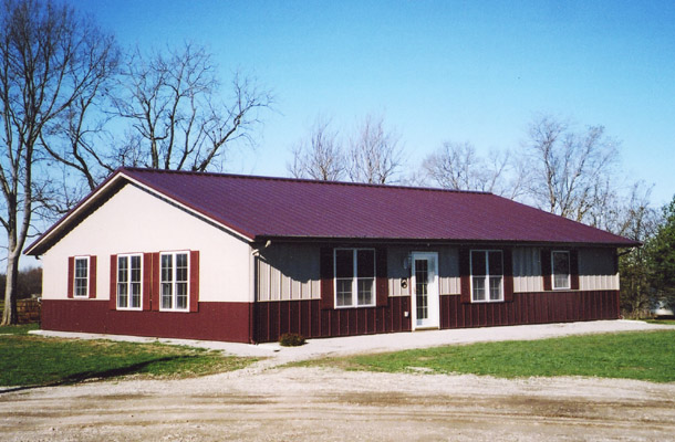 Gilman City MO, Garage, Workman Fencing and Construction, Lester Buildings