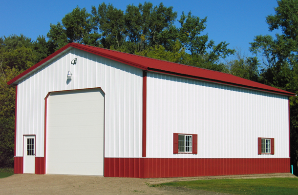 Hancock, MN, ag storage and shop, Daryl Delzer, Lester Buildings