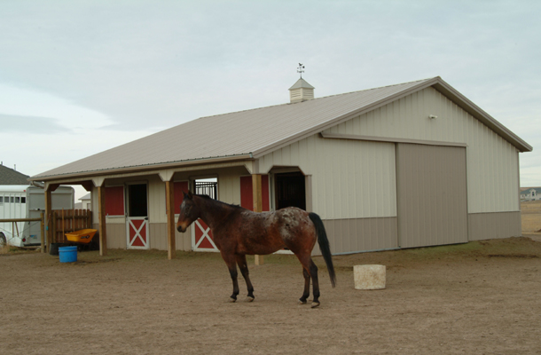Cheyenne, WY, Horse Stable, Lester Buildings