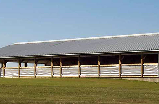 West Branch MI, Dairy Calf Housing, Miller Construction & Equipment Inc., Lester Buildings