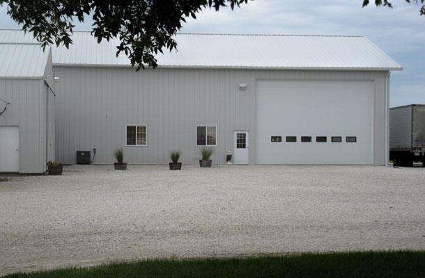 Rockwell City IA, Ag Storage and Shop, Tom Witt Contractor Inc., Lester Buildings