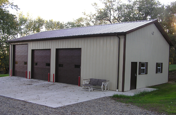 St. Clairesville OH, Garage, Mark Stiles Sr. Construction LLC, Lester Buildings