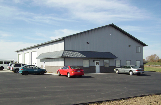 Marshalltown IA, Vehicle Storage, K-Van Construction Company Inc., Lester Buildings