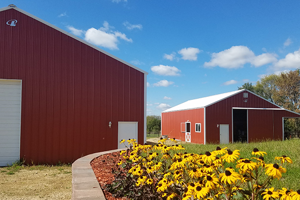 Hastings MN, ag storage and horse stalls, Corey Larsen, Lester Buildings