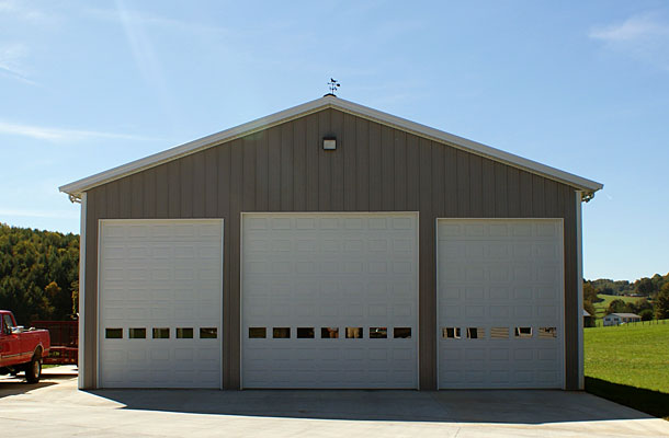 Galax VA, Garage, Dillon Construction Co., Lester Buildings