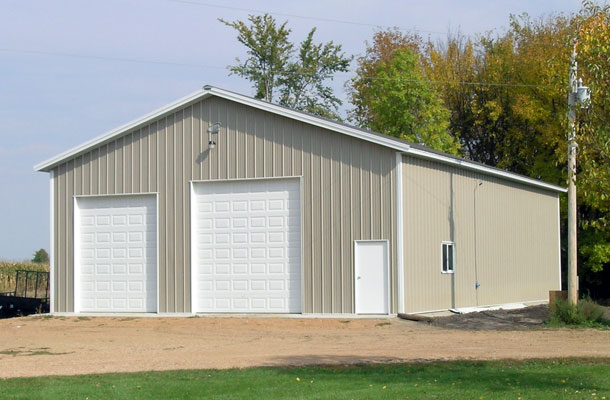 Mayer MN, Garage and Hobby Shop, Ron Foust, Lester Buildings