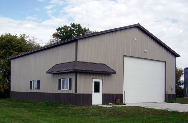 Garner IA, Ag Storage and Shop, K-Van Construction Company Inc., Lester Buildings