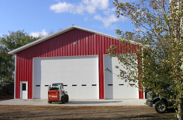 Young America, MN, ag storage and shop, Ron Foust, Lester Buildings
